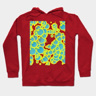 Blue bubbles Hoodie